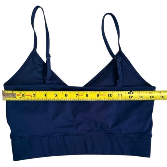 Zenana Blue Sports Bra with removable pads Size Large - Picture 5 of 7